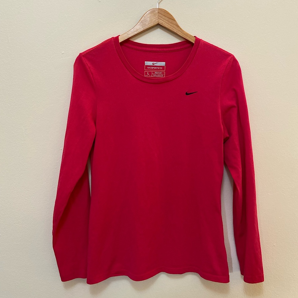 Nike Girl’s Long sleeve T-shirt Pink